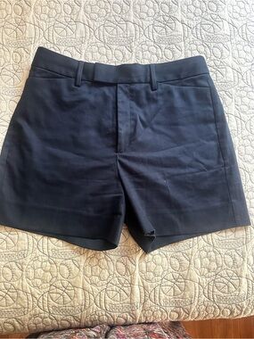 Banana Republic Navy Flat-Front Woman’s Shorts